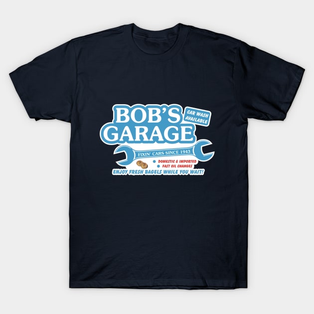 Bob's Garage (Schitt's Creek) T-Shirt by Movie Vigilante